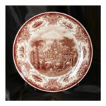 Zuccara Maison Bawarıa 6 Kişilik 40 Parça Vintage Manzara Desenli Yemek Takımı - Görsel 4