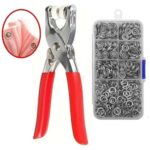 AyrStore 200 Adet Paslanmaz Çelik Çıtçıt ve Pense Seti Metal Çıt Çıt Makinesi