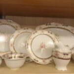 Zuccara Maison Çiçek Desenli Porselen Yemek Takımı 28 Parça 6 Kişilik