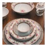 Zuccara Maison Çiçek Desenli Porselen Yemek Takımı 28 Parça 6 Kişilik - Görsel 2