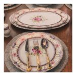 Zuccara Maison Çiçek Desenli Porselen Yemek Takımı 28 Parça 6 Kişilik - Görsel 3