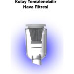 Enseb Taşınabilir Kablosuz Elektrikli El Süpürgesi- Ev, Ofis, Araba ,klavye Temizliği Için Ideal - Görsel 4