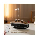 Titanic Aromaterapi Hava Nemlendirici Gemi Buhar Makinesi LED Işıklı Aromaterapi Difüzörü - Görsel 5