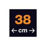 Fırçası, Quikfit Alet Başlığı, Genişlik: 38 Cm, Polipropilen Kıllar, Siyah/turuncu, Quikfit, 1001416 - Görsel 3