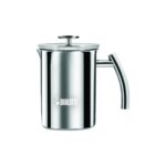 - Süt Köpürtücü - 330ML - Paslanmaz Çelik Gövde ve Kapak - Çift Diskli Çırpıcı Kapak - Tüm Ocak Türleri Için Uygun (Indüksiyon Dahil) - Bulaşık Makinesinde Yıkanabilir