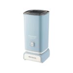 Cappucino 2878, Retro Elektrikli Süt Köpürtücü, Cappuccino ve Çikolata Için, 2 Dakikada Cappuccino Için Süt Köpüğü, 250 ml Kapasite, 500 W, Mavi