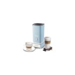 Cappucino 2878, Retro Elektrikli Süt Köpürtücü, Cappuccino ve Çikolata Için, 2 Dakikada Cappuccino Için Süt Köpüğü, 250 ml Kapasite, 500 W, Mavi - Görsel 2