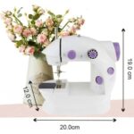 Tilmiz Pratik Taşınabilir Elektrikli Veya Pilli Seyahat Tipi Hız Ayarlı Kademeli Dikiş Makinesi (4172) - Görsel 5