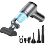 Araba Süpürgesi Taşınabilir Kablosuz, 3&apos;ü 1 Arada Şarj Edilebilir Süpürge, 18000 Pa Yüksek Güçlü Fırçasız Motor, 4000MAH, Ev, Ofis, Bilgisayar Için Çoklu Başlıklı Taşınabilir Süpürge, LT-126