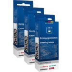 3 x 10 Temizleme Tableti Temizleme Tabletleri Kahve Makinesi 310575 00310575 311769 00311769 TZ8001 TCZ8001 TCZ6001 TZ60001 Clean Protect