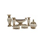 Elta Collection 7 Parça Porselen Salon / Konsol Aksesuar Seti