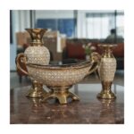 Elta Collection 7 Parça Porselen Salon / Konsol Aksesuar Seti - Görsel 3