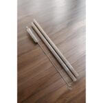 Adet Cam Pipet ve 1 Adet Temizleme Fırçası - 20 cm