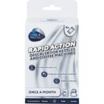 + Protect Kahve Makinesi ve Su Isıtıcıları Temizleyici, Kireç Çözücü, Üniversal, Kireci Çözer ve Kahve ve Çay Kalıntılarını Giderir, 6 Aylık Tedarik Için 6 Poşet