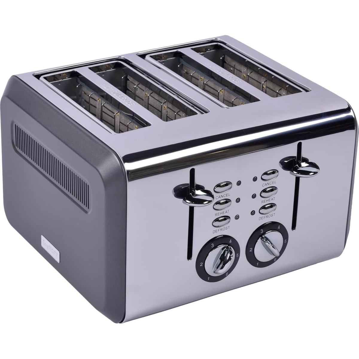 110001244602269.jpg Gem Titan 4 Dilim Ekmek Kızartma Makinesi – 1960 W, Paslanmaz Çelik Gövde | - Görsel 1