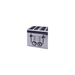 Gem Titan 4 Dilim Ekmek Kızartma Makinesi – 1960 W, Paslanmaz Çelik Gövde | - Görsel 2