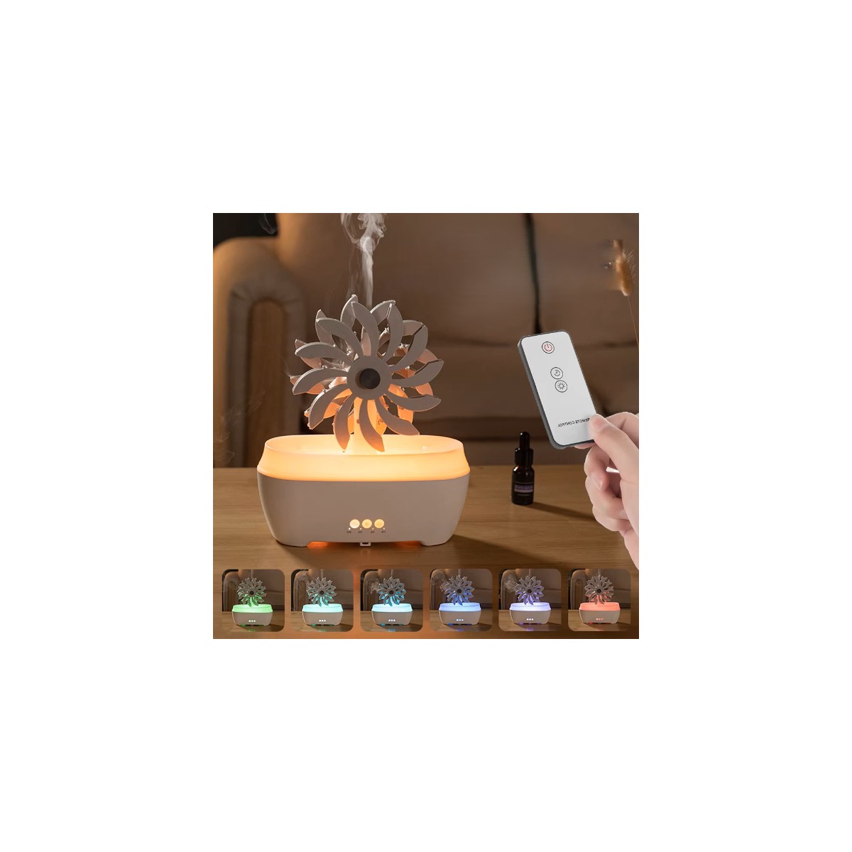 110001244728573.jpg Rüzgar Değirmeni Hava Nemlendirici - Görsel 1