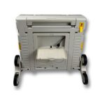 Portakap Ultra Geniş, 8 Tekerlekli, 85 Lt Beyaz Katlanır Alışveriş Arabası - Merdiven Çıkan, USB Port Girişli ve Bardak Tutuculu - Görsel 4