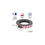 AyrStore Yapışkanlı Şerit Mıknatıs Magnet Kes Kullan Güçlü Sağlam Rulo Çıkarılması Kolay Siyah 2cm x 1 mt - Görsel 3