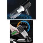 AyrStore 3 In 1 Şarjlı Kablosuz Vakumlu El Süpürgesi Araç, Ev ve Ofis Için Güçlü Taşınabilir Mini Elektrikli Süpürge - Görsel 3