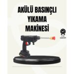 AyrStore 48V Şarjlı Basınçlı Yıkama Makinesi Kablosuz Su Tabancası