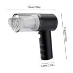 AyrStore Mini Vakumlu Type C Şarjlı Araç Süpürgesi El Süpürgesi Şarjlı Çok Fonksiyonlu 5500 Pa - Görsel 4