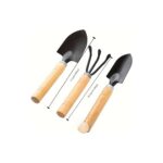 AyrStore Mini Kazma Kürek Tırmık Seti - Portatif - Görsel 3