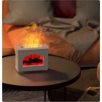 AyrStore Şömine Hava Nemlendirici Aromatik Oda Kokusu 270 ml Difüzörü Buhar Makinası - Görsel 2