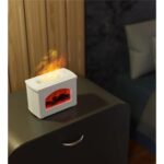 AyrStore Şömine Hava Nemlendirici Aromatik Oda Kokusu 270 ml Difüzörü Buhar Makinası - Görsel 4