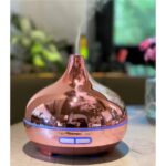 AyrStore Hava Nemlendirici Parlak Gold Aromatik Oda Kokusu 550 ml Kahve Aroma Difüzörü Buhar Nemlendırıcı - Görsel 3