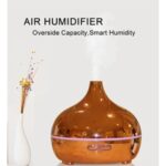 AyrStore Hava Nemlendirici Parlak Gold Aromatik Oda Kokusu 550 ml Kahve Aroma Difüzörü Buhar Nemlendırıcı - Görsel 4