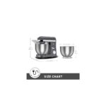 AyrStore Mastermaid Chef Pro Çift Kollu Mutfak Şefi 1500 W Space Gray - Görsel 3