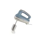AyrStore Vintage El Mikseri Mavi 1548/05-450 Watt, 5 Hız, Çırpma ve Yoğurma Başlıkları, Turbo