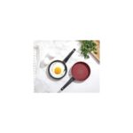 AyrStore Yanmaz Yapışmaz Granit Kaplama Döküm Yuvarlak Mini Tava, Yuvarlak Yumurta ve Sos Tavası - Görsel 4