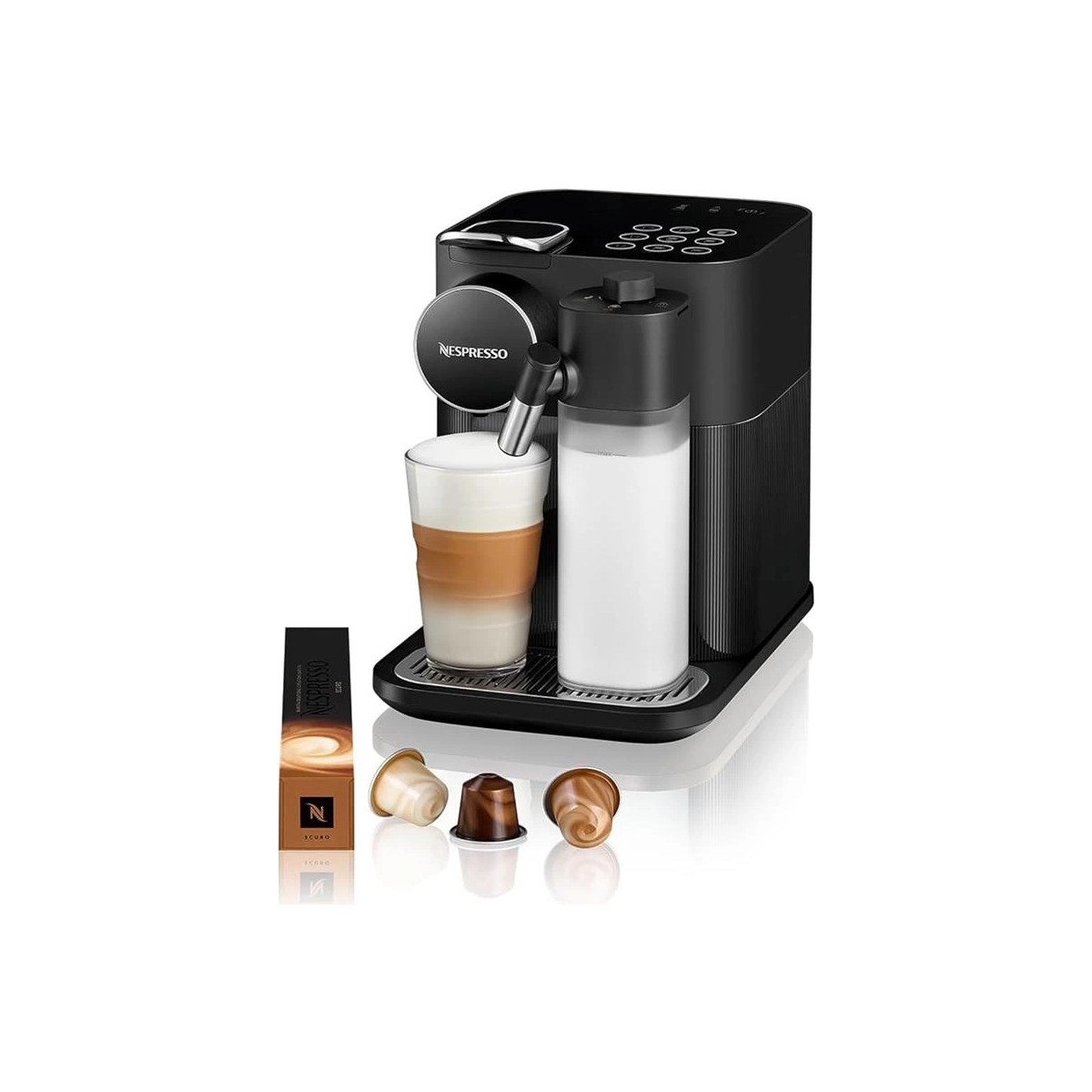 110001245974166.jpg AyrStore F541 Gran Latissima Süt Çözümlü Kahve Makinesi, Siyah - Görsel 1