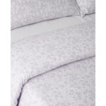 English Home Blossira Kolay Ütülenir Çift Kişilik Nevresim Takımı 200X220 cm Lila - Görsel 3