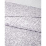 English Home Blossira Kolay Ütülenir Çift Kişilik Nevresim Takımı 200X220 cm Lila - Görsel 4
