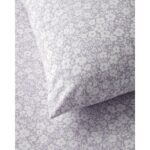 English Home Blossira Kolay Ütülenir Çift Kişilik Nevresim Takımı 200X220 cm Lila - Görsel 5