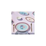 AyrStore Spello Blue 26 Parça Kahvaltı Seti Rnd