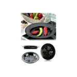 AyrStore Közmatik Emaye Közleme Tavası Patlıcan Biber Kestane Mısır (Kestanematik)