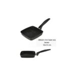 AyrStore Yanmaz Yapışmaz Granit Kaplama Döküm Mini Tava (Kare) - Görsel 3