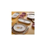 AyrStore Schäfer Sunny 4 Kişilik Kahvaltı Takımı-10 PARÇA-PEMBE02 - Görsel 3