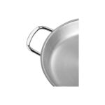 AyrStore Silver Çelik Italyan Omlet Sahan 20 cm Kapaksız - Görsel 4