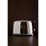 Smeg 50'S Style Retro Paslanmaz Çelik 1x2 Ekmek Kızartma Makinesi TSF01SSEU - Görsel 3