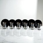 Sudedi Home Siyah ve Altın Detaylı 6 Kişilik Çay Seti | Modern Koleksiyon - Görsel 4