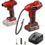 Storemax Akülü Araç Hava Kompresörü Ce-Cc 18 Li + Akülü Hava Pompası Ce-Ap 18 Li Power X- Set (18 V, Aksesuarlar Dahil, 1x 2.0 Ah Akü ve Şarj Cihazı Dahil) - 2070111
