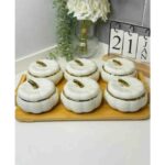 1000 Çeşit Hediye Dünyası Beyaz Balkabağı Kahvaltı Seti - Görsel 3