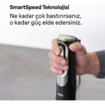 Braun 2 Yıl Multiquick 9 El Blenderi MQ9187XLI Resmi Distribütör Garantili Modern 500 ml Metal 50 Hz 1200 - Görsel 5
