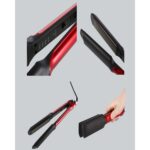 Elektriklenmeyi Azaltan Iyonlu Saç Düzleştirici – Titanyum Plaka ve Şık Tasarım - Görsel 2