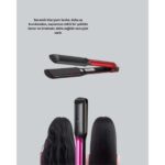 Elektriklenmeyi Azaltan Iyonlu Saç Düzleştirici – Titanyum Plaka ve Şık Tasarım - Görsel 4